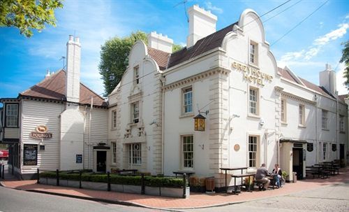 Greyhound Hotel Carshalton Bagian luar foto